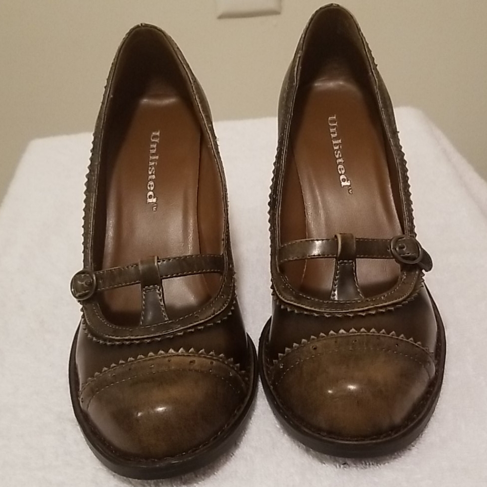 Shoes chunky heels